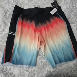New O’Neil Hyperfreak Hydro Board Trunks . Mens size 34 Multicolored.
